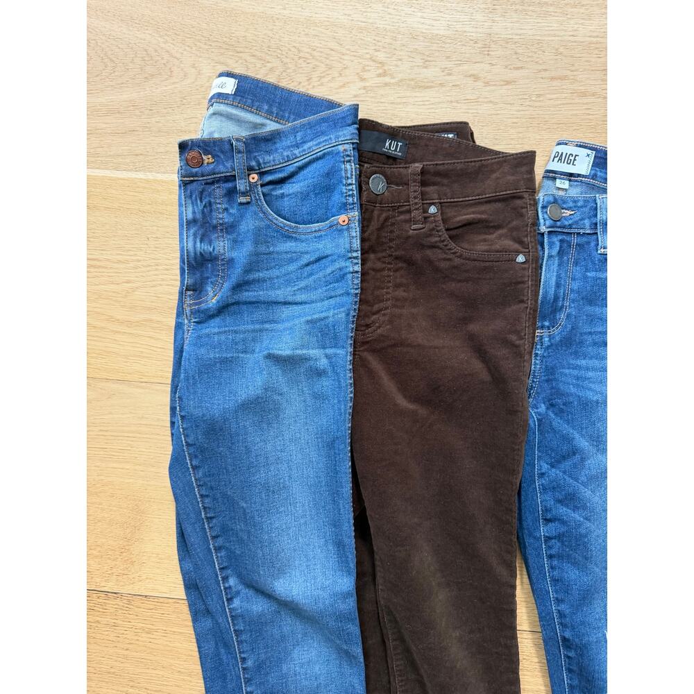 Rag & Bone, Revolve, Madewell, AG, Paige Women's Jeans/Pants Bundle Lot Size 26 - Picture 15 of 16